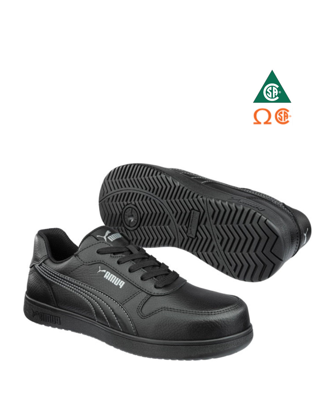 PUMA FRONTCOURT BLACK LOW CHAUSSURES DE SÉCURITÉ ATHLÉTIQUES – 640283 | PM0202283