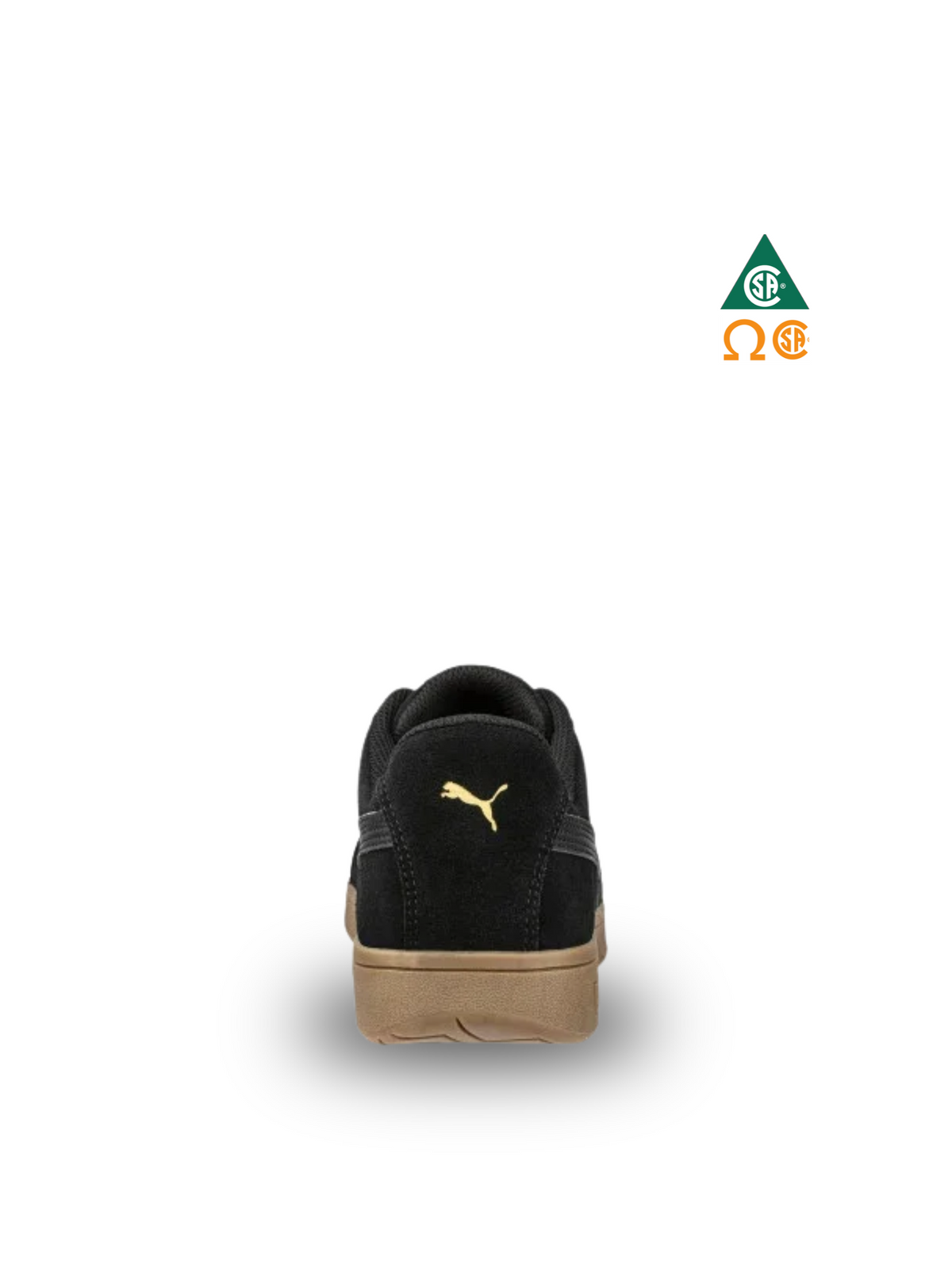 CHAUSSURES DE SÉCURITÉ BASSES PUMA SAFETY ICONIC SUEDE – GOMME NOIRE, BOUT COMPOSITE, CERTIFIÉES CSA | 640323 - PM0202323