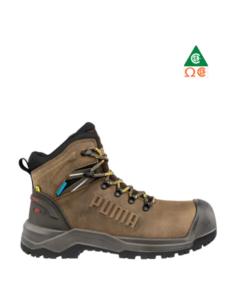 PUMA IRON HD MID SAFETY WORK SHOES ASTM EH WP SR 632715   PM0209713