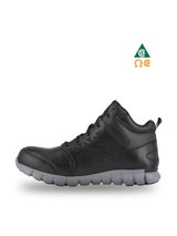 REEBOK 6″ SUBLITE CUSHION SHOES METALFREE BLACK - IB4142 | RR0207142 Collins Safety