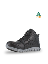 REEBOK 6″ SUBLITE CUSHION SHOES METALFREE BLACK - IB4142 | RR0207142 Collins Safety