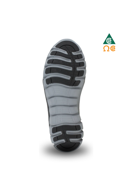 REEBOK 6″ SUBLITE CUSHION SHOES METALFREE BLACK - IB4142 | RR0207142 Collins Safety