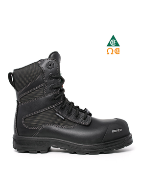 ROYER AGILITY™ AIRFLOW™ 8″ WATERPROOF METAL-FREE WORK BOOTS WITH PARESHOK™ TOE 5705GT | RY0209570 Collin's Safety