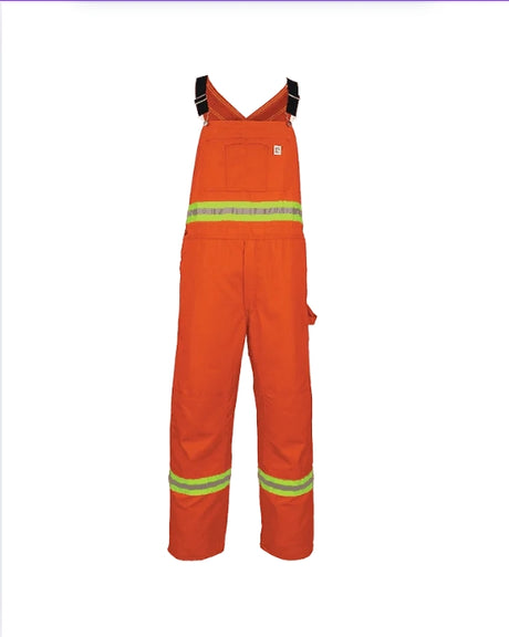 BIG BILL UNLINED INDUSTRIAL BIB OVERALL WITH REFLECTIVE MATERIAL 178BF | BB097N178BF