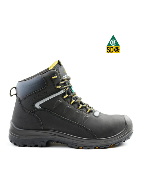 Terra Findlay 6″ Metal-Free Safety Shoes Black 305205 | Collins Safety