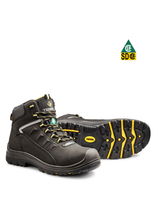 Terra Findlay 6″ Metal-Free Safety Shoes Black 305205 | Collins Safety
