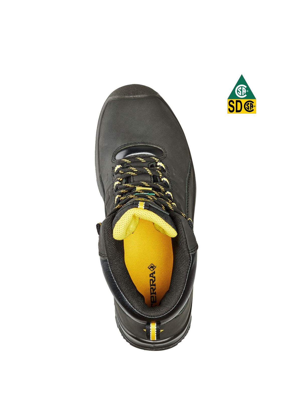 Terra Findlay 6″ Metal-Free Safety Shoes Black 305205 | Collins Safety