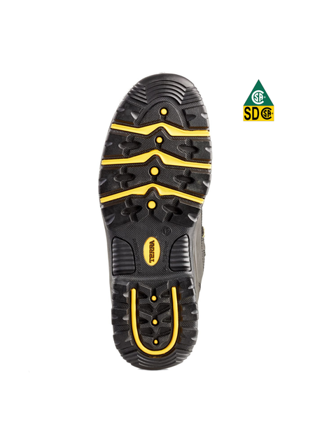 Terra Findlay 6″ Metal-Free Safety Shoes Black 305205 | Collins Safety