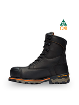 TIMBERLAND PRO® BOONDOCK 8'' BLACK WORK BOOT WITH COMPOSITE TOECAP - TB089645001 | TI0209645 Collins Safety