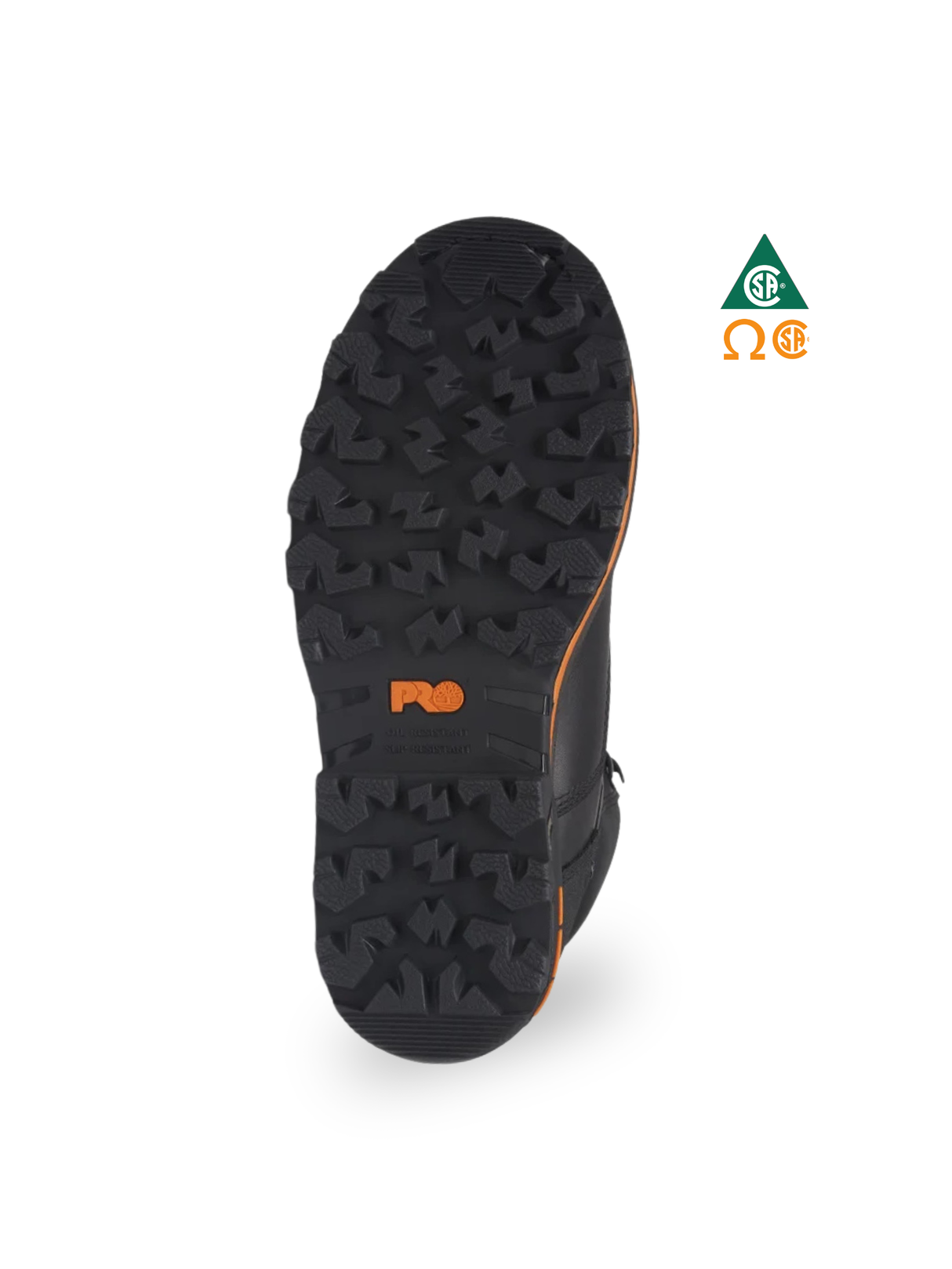 TIMBERLAND PRO® BOONDOCK 8'' BLACK WORK BOOT WITH COMPOSITE TOECAP - TB089645001 | TI0209645 Collins Safety