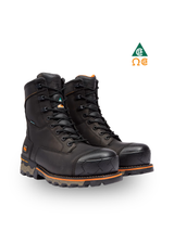 TIMBERLAND PRO® BOONDOCK 8'' BLACK WORK BOOT WITH COMPOSITE TOECAP - TB089645001 | TI0209645 Collins Safety