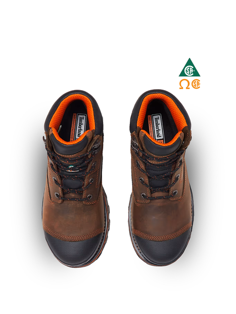 TIMBERLAND PRO® BOONDOCK 6″ WORK BOOTS FOR MEN BROWN – TB091631214 | TI0207631 Collins Safety