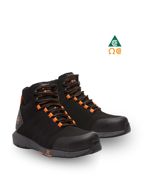 TIMBERLAND PRO® RADIUS MID 6" WORK BOOTS – TB0A6167001 | TI0207167 Collins Safety