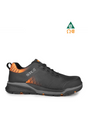 STC TRAINER ATHLETIC WORK SHOES METAL-FREE  BLACK & ORANGE – S29029-11 | PD0202029 Collins Safety