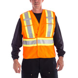 VIKING® 5-POINT TEAR-AWAY SAFETY VISIBILITY VEST | U6135O - AM0843125O