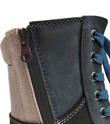 PILOTE & FILLES WOMEN'S 8″ LEATHER WORK BOOTS WITH STEEL TOE – PF368 BLUE | NT0509367