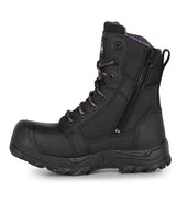 PILOTE & FILLES WOMEN'S 8″ WORK BOOTS WITH WATERPROOF LEATHER, METAL-FREE – PF6003 | NT0509003