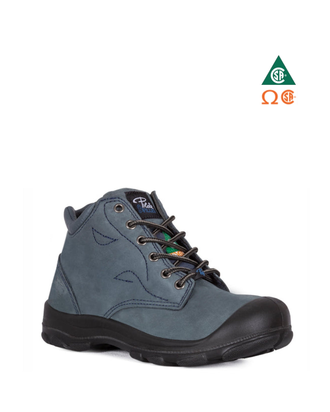 Pilote & Filles Women's 6″ Nubuck Leather Steel Toe Boots S556 