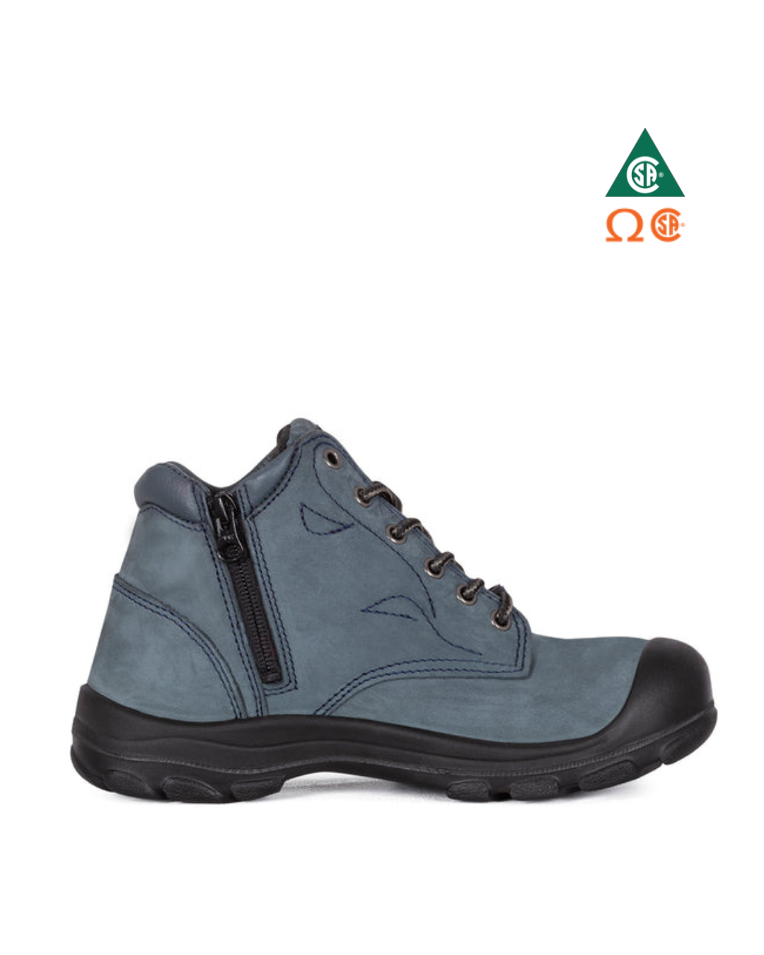 Pilote & Filles Women's 6″ Nubuck Leather Steel Toe Boots S556 