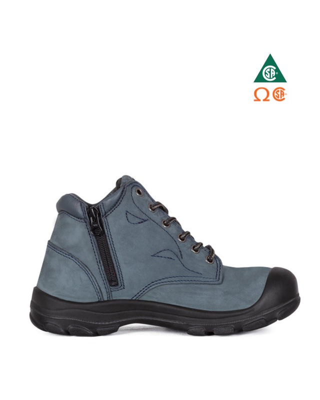 Pilote & Filles Women's 6″ Nubuck Leather Steel Toe Boots S556 