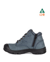 Pilote & Filles Women's 6″ Nubuck Leather Steel Toe Boots S556 