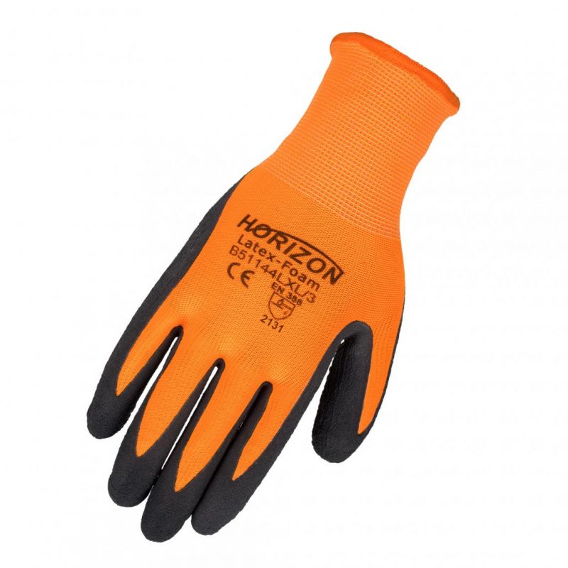 Hi-visibility gloves