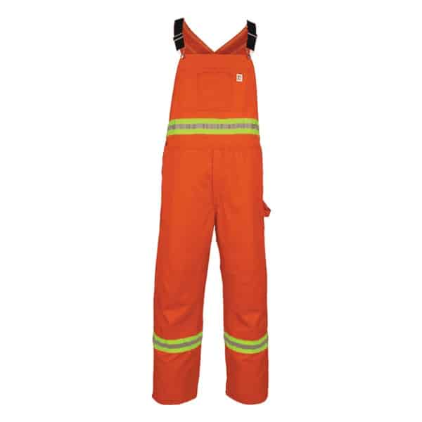 BIG BILL Unlined Industrial Bib Overall with Reflective Material -  BB097O178BF - Collins