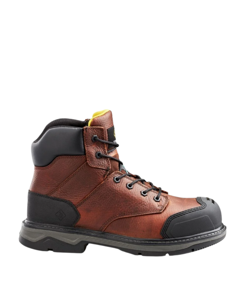 Terra Patton  Botte de sécurité Unisexe 6'' CSA « Steel Toe » - Marron - TR0207106
